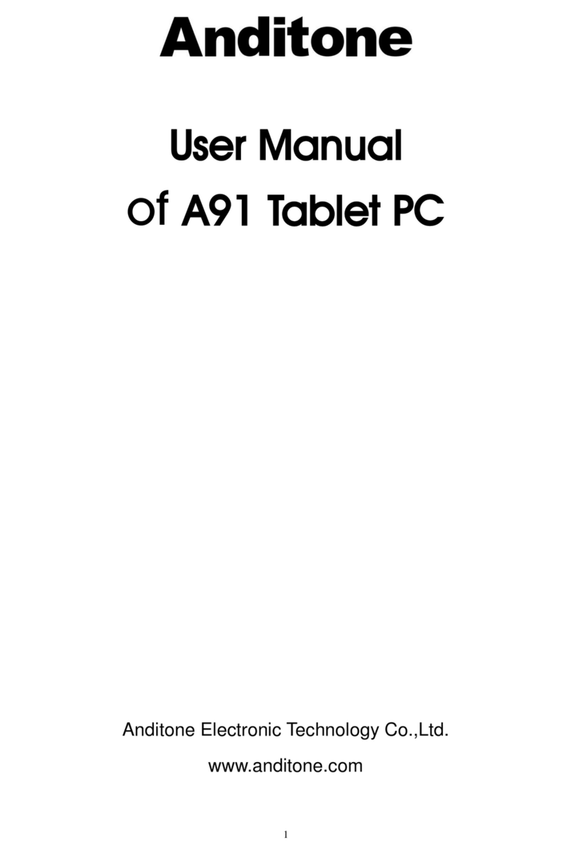 Anditone A91 user manual