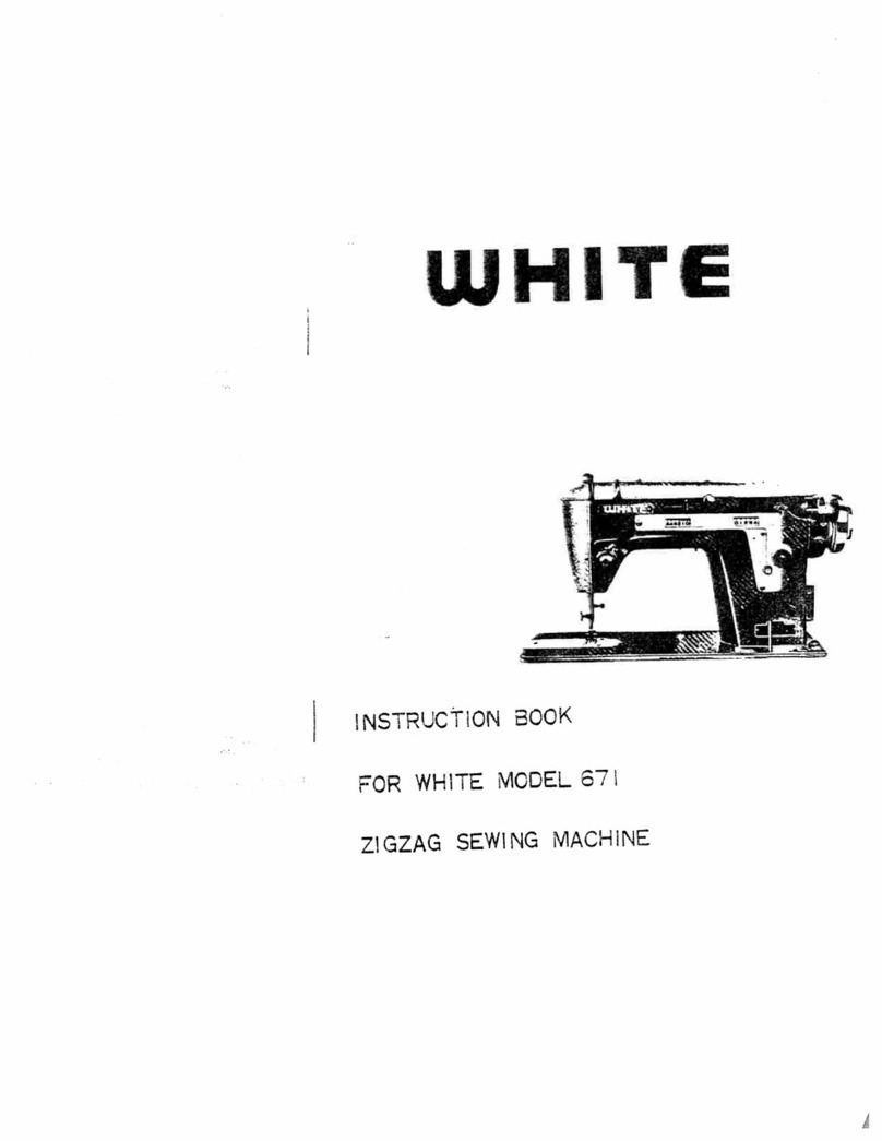 White 671 Instruction book