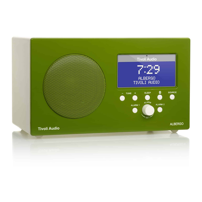 Tivoli Audio Albergo User manual