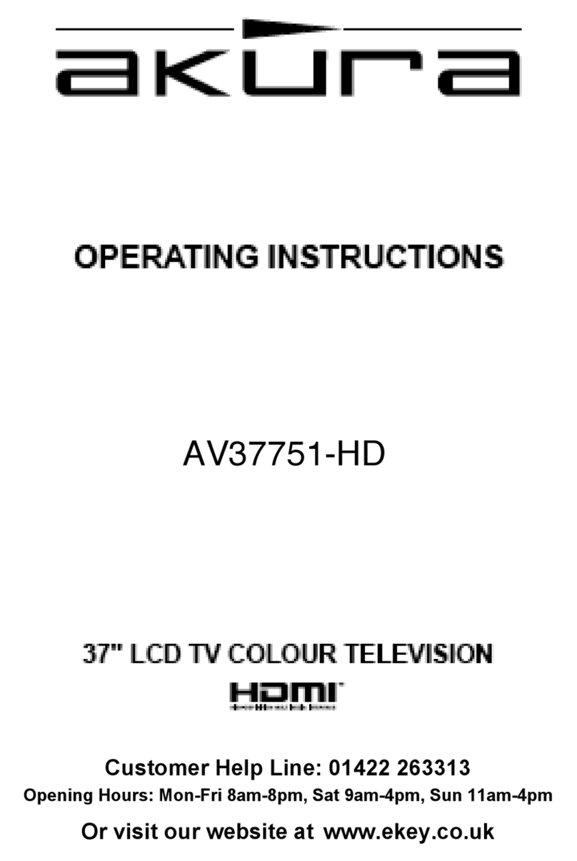 Akura AV37751-HD User manual Akura AV37751-HD User manual