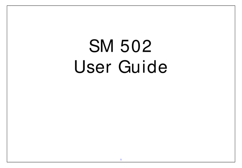 Salora SM 502 User manual