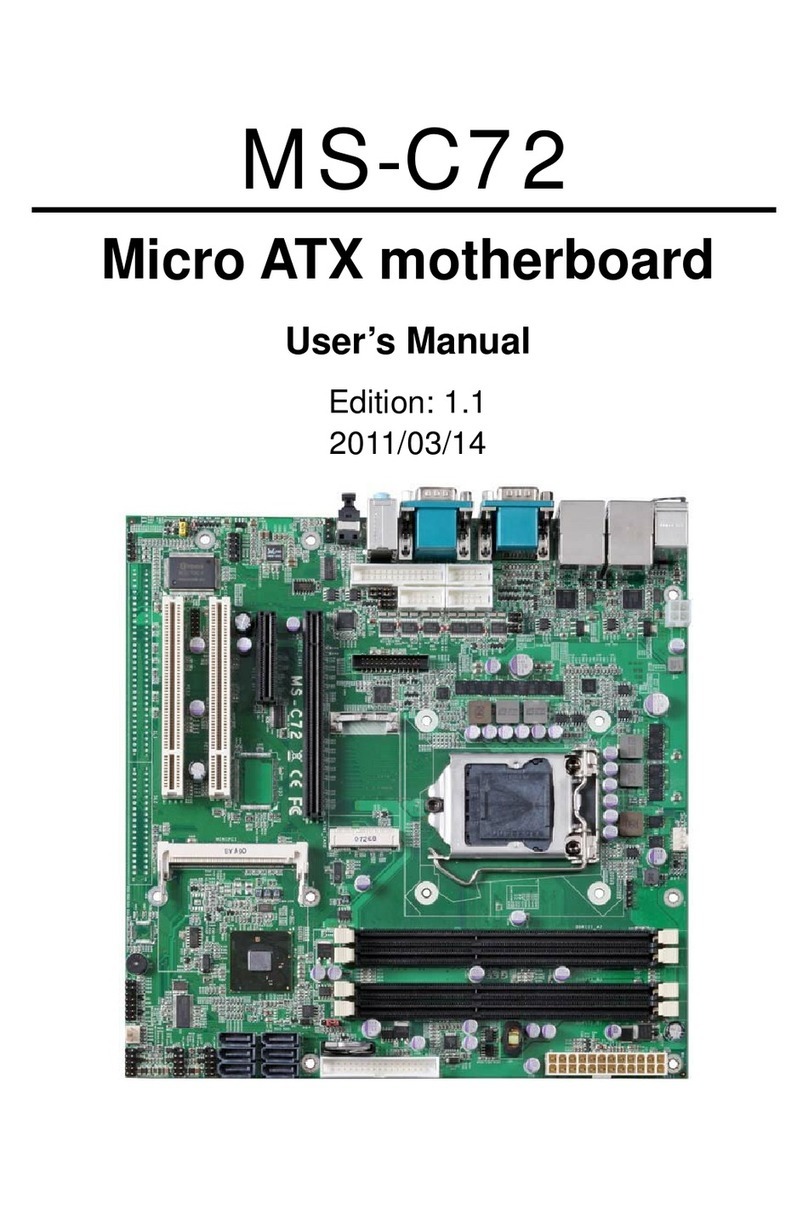 Commell MS-C72 user manual