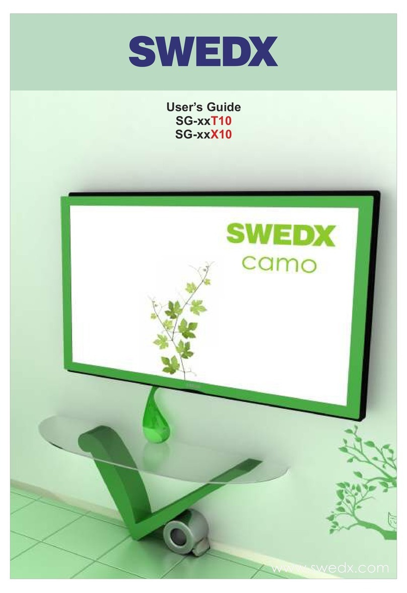 SWEDX CAMO SG-xxT10 User manual SWEDX CAMO SG-xxT10 User manual