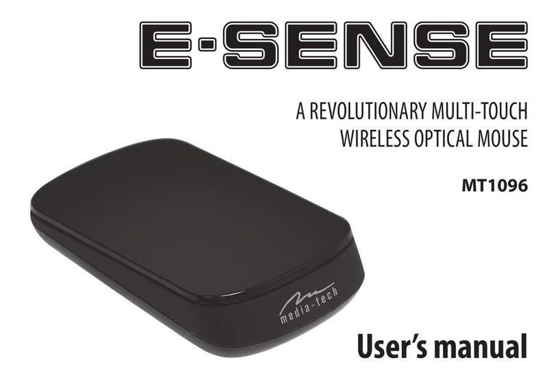 MediaTech E-SENSE MT1096 user manual