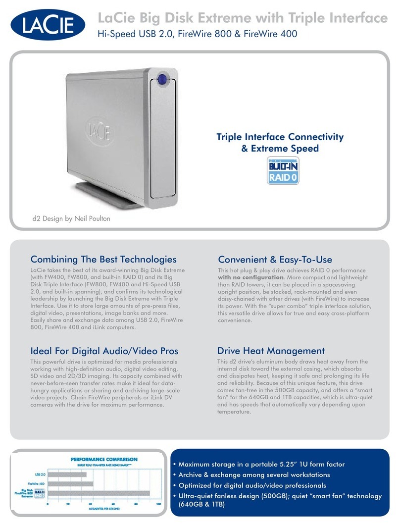 LaCie LaCie Big Disk Extreme with Triple Interface... Brochure & specs