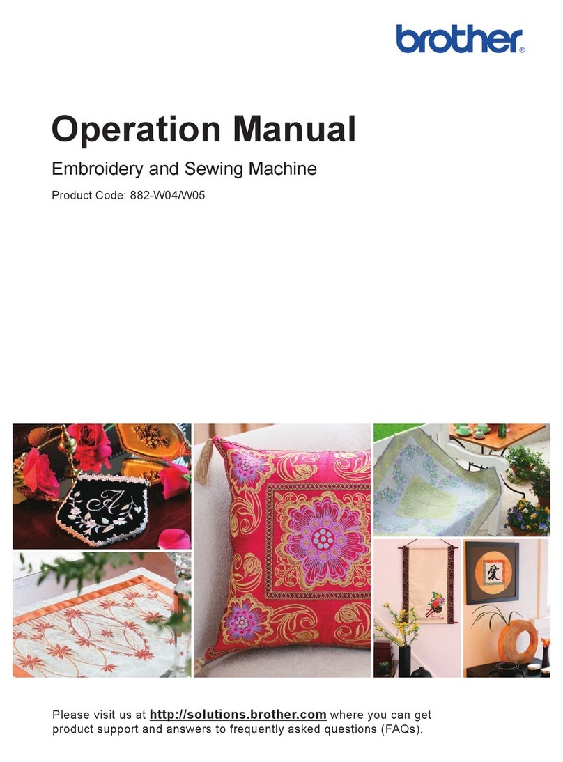 Brother 882-W04 Operation manual