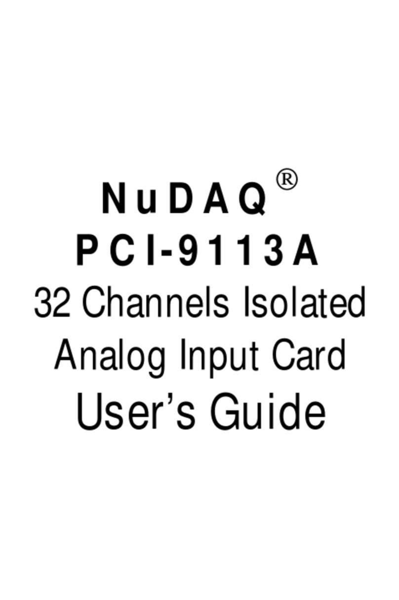 NuDAQ PCI- 9113A user guide