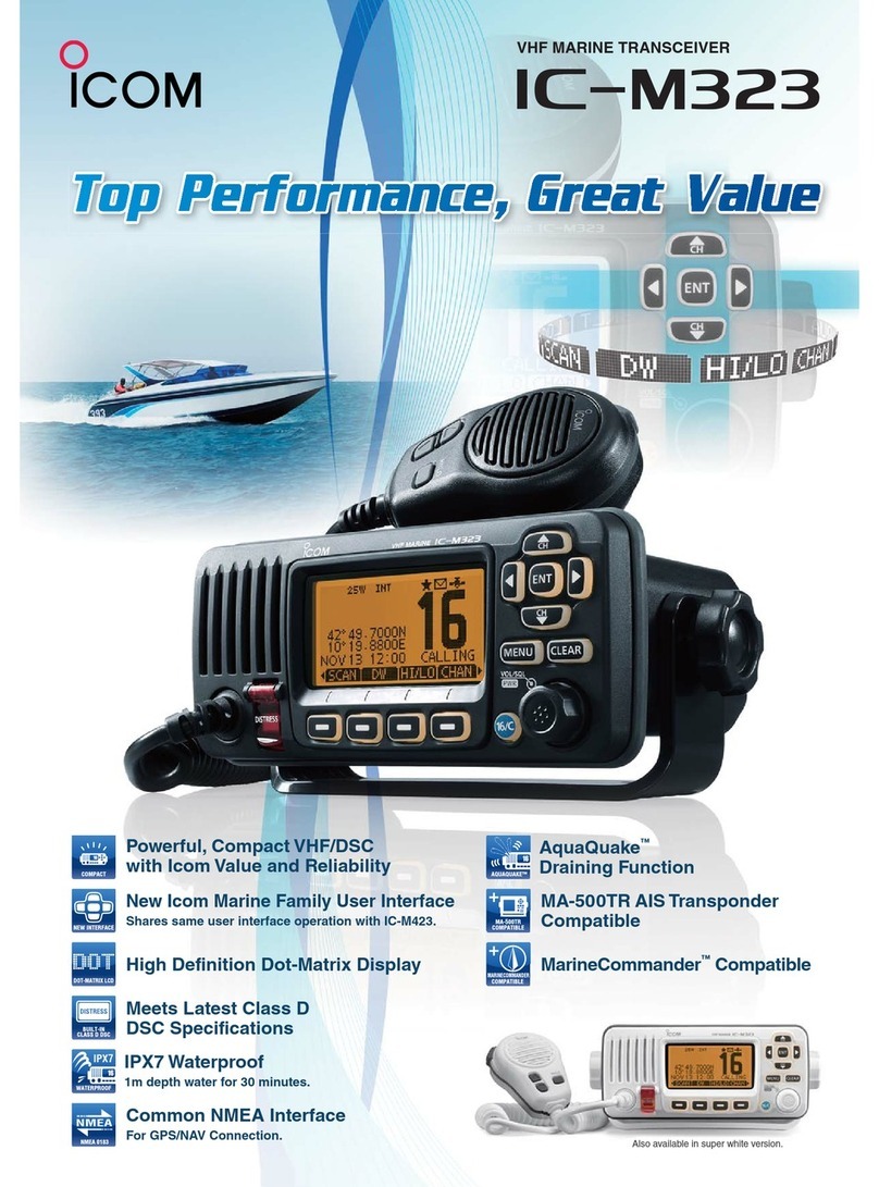 Icom IC-M323 specification