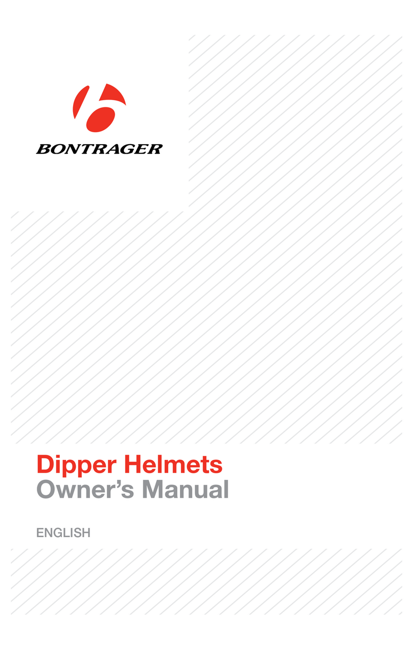 Bontrager Dipper Helmets User manual