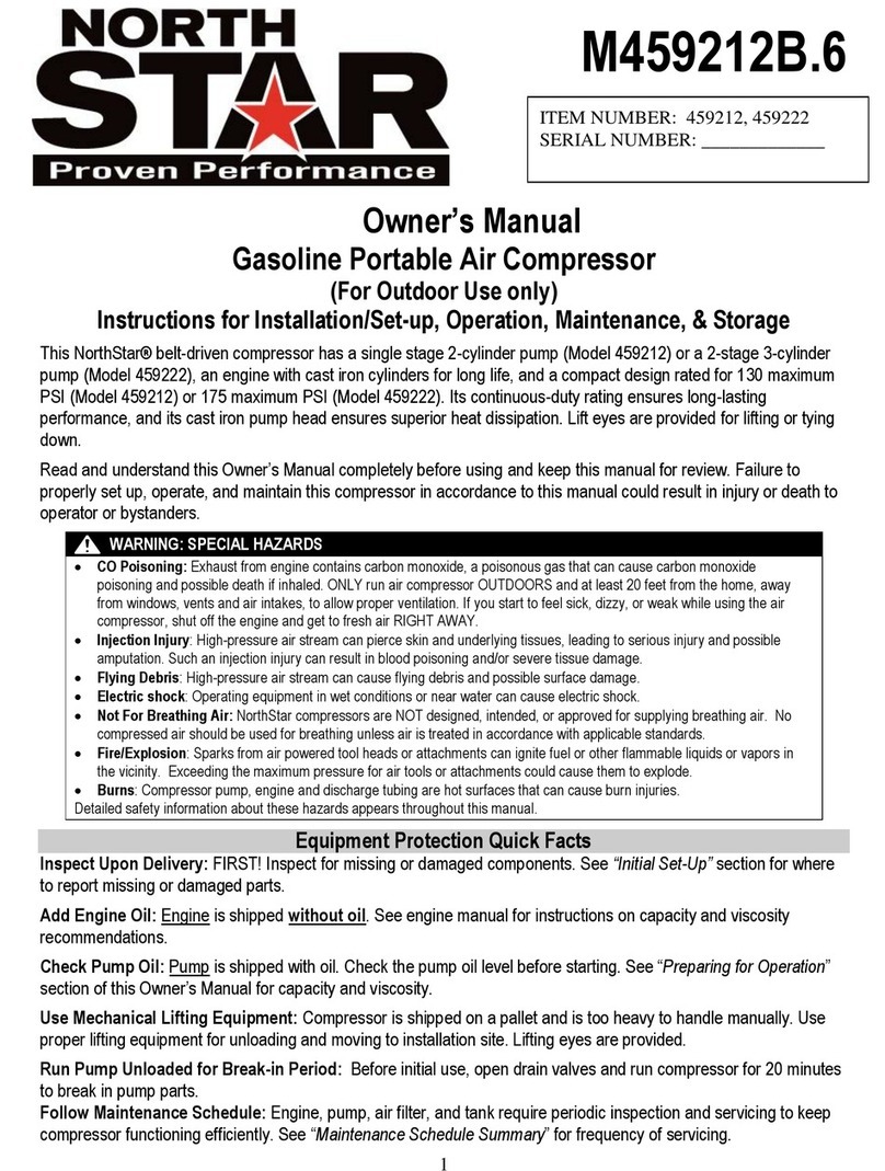 NorthStar M459212B.6 owner's manual