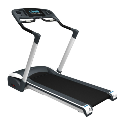 Smooth Fitness 6.17 MOTORIZED TREADMILL user manual
