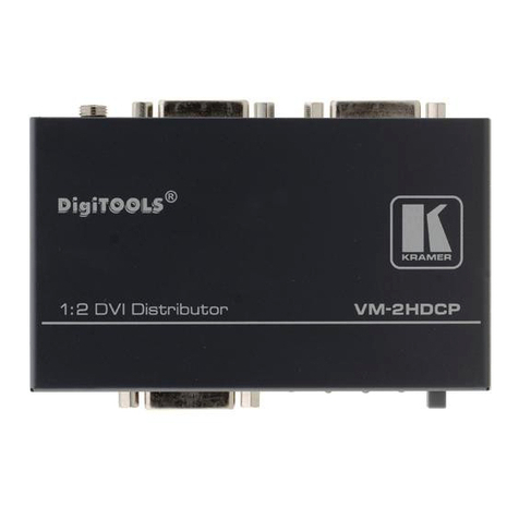 Kramer DigiTOOLS VM-2HDCP User manual
