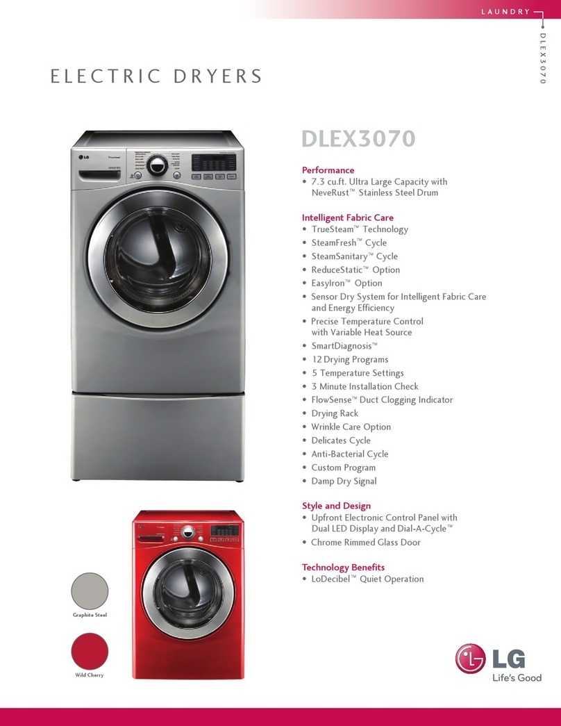 LG DLEX3070 Series User manual LG DLEX3070 Series User manual