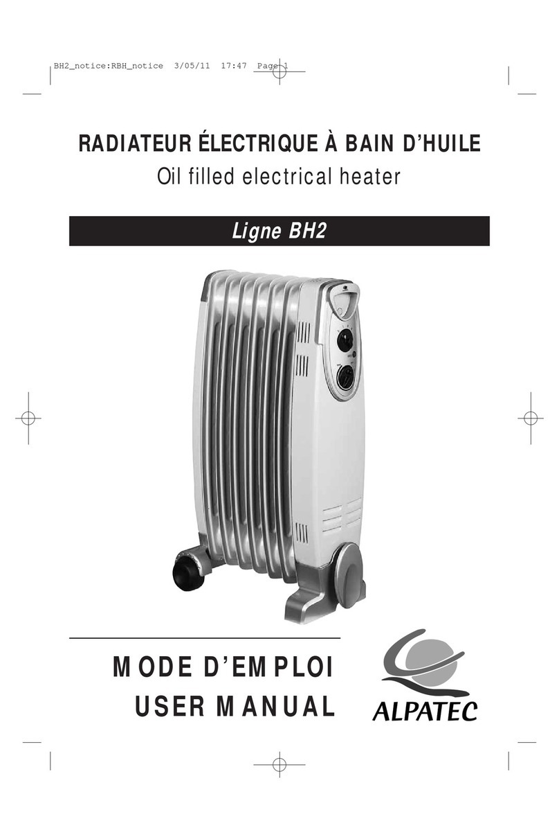 ALPATEC Ligne BH2 user manual