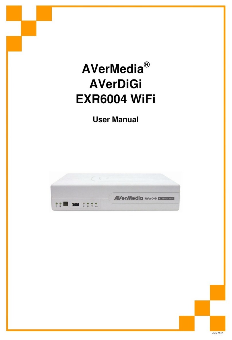 Avermedia AVerDiGi EXR6004 Mini user manual