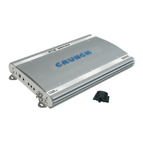 Crunch GTS1100 User manual