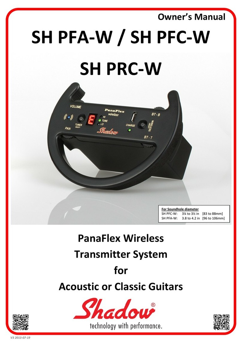 Shadow SH PFA-W User manual
