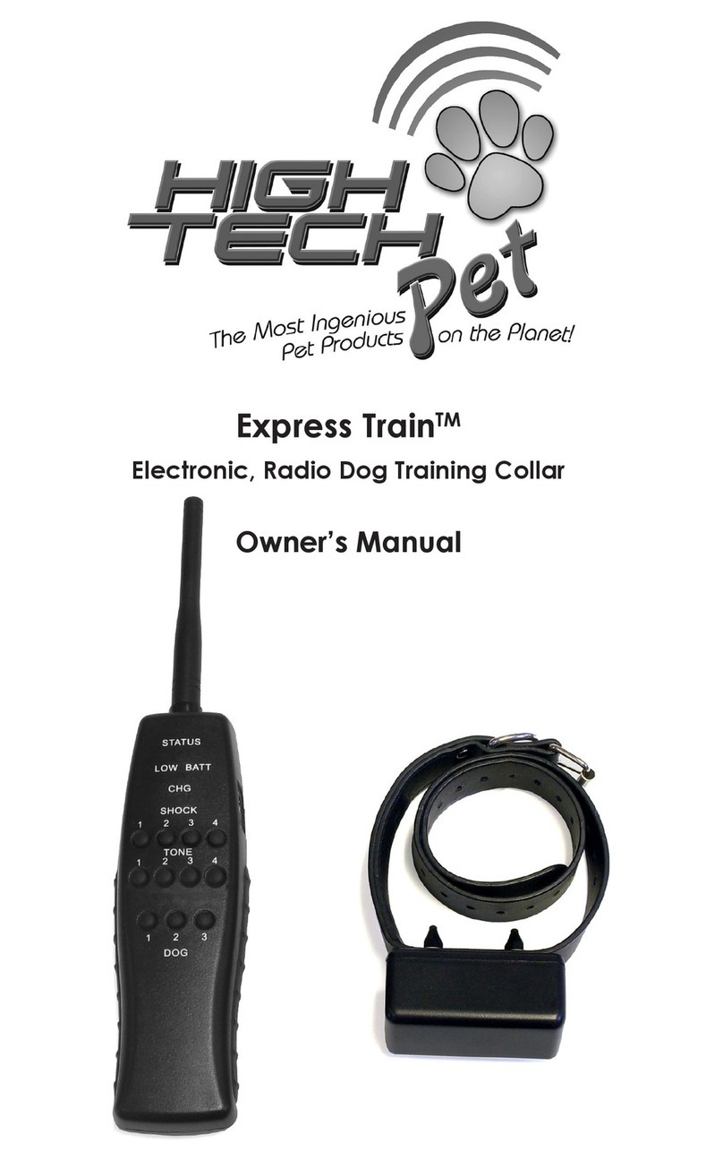 High Tech Pet Express Train User manual High Tech Pet Express Train User manual