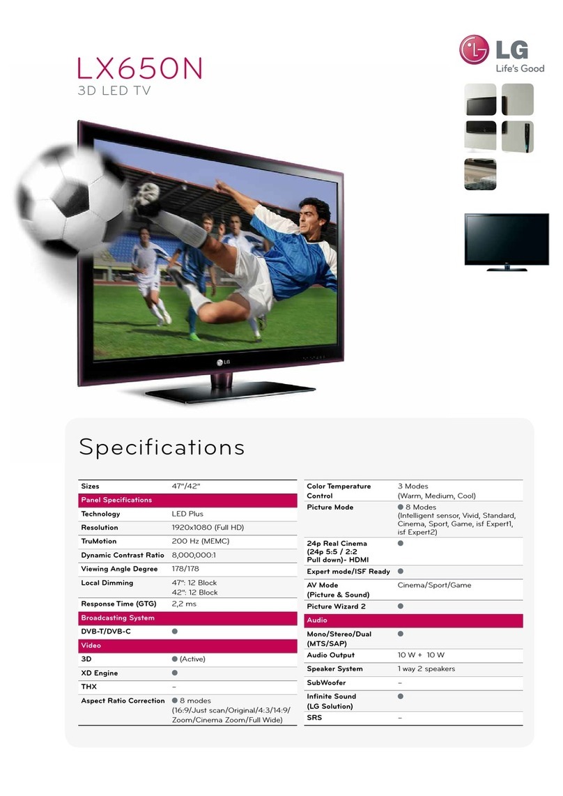 LG LX650N User manual
