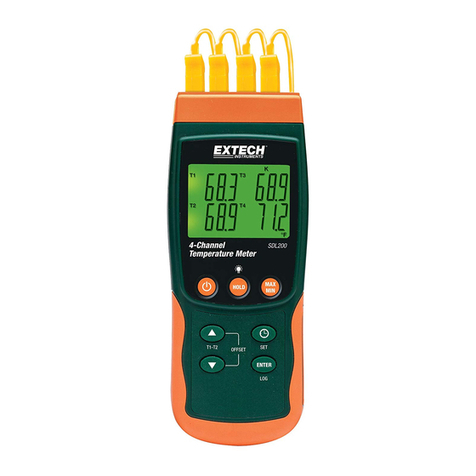 Extech Instruments SDL200 User manual