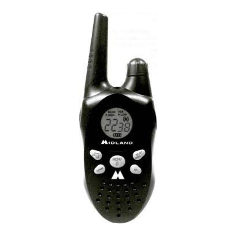 Midland M-222P User manual