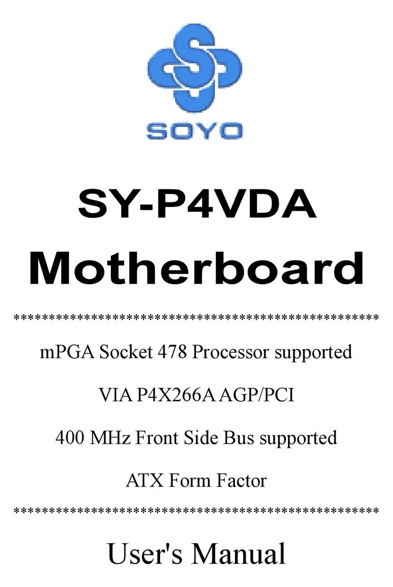 SOYO SY-P4VDA User manual
