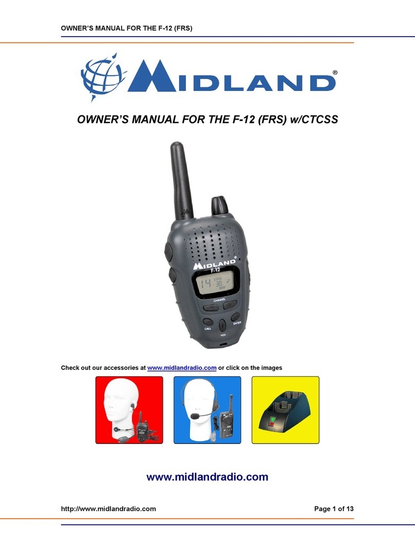 Midland F-12 owner's manual