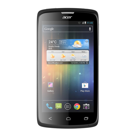 Acer I110 User manual Acer I110 User manual