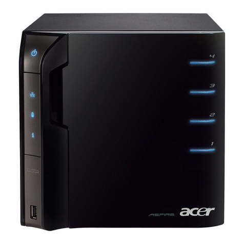 Acer Aspire EasyStore Series User manual