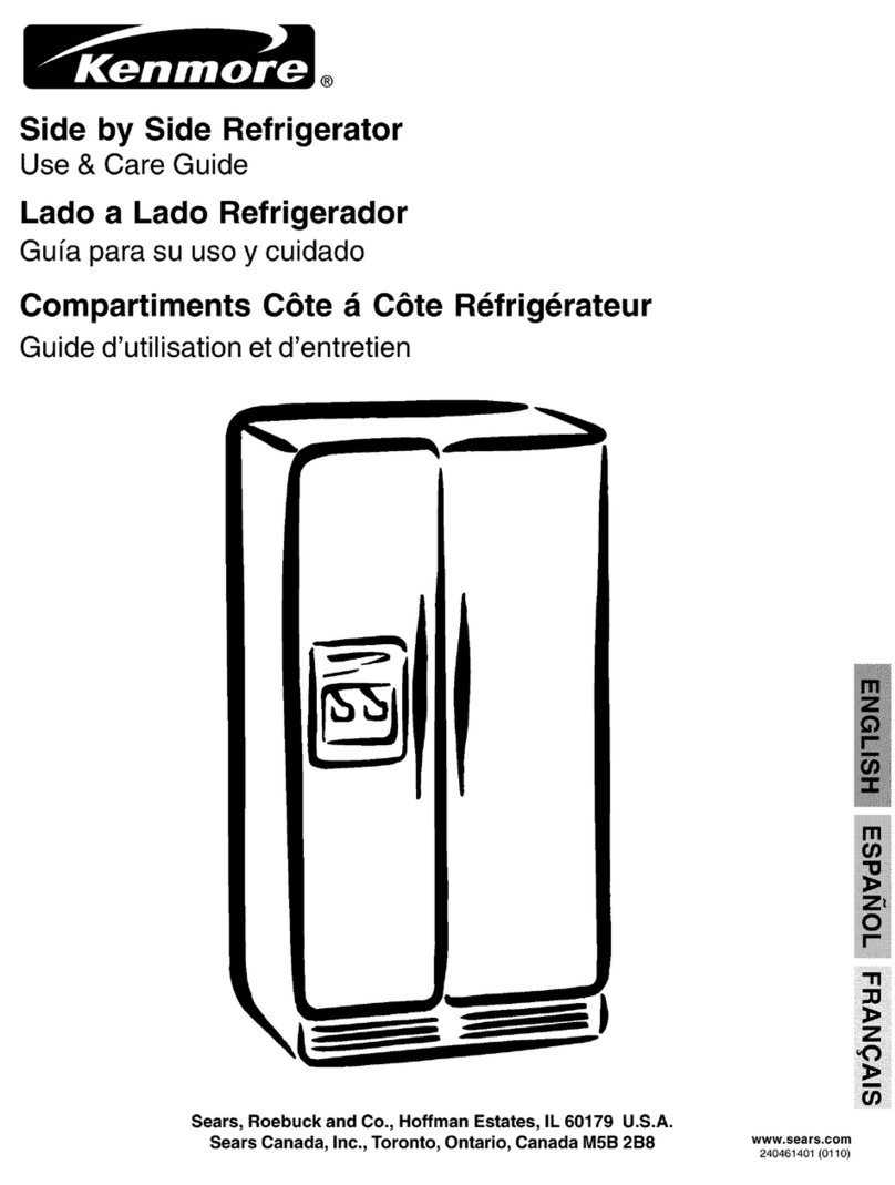 Kenmore 253 Series Use & care guide