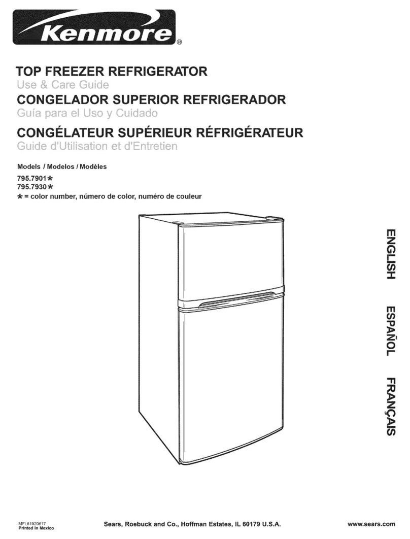 Kenmore 795.7930 Series Use & care guide