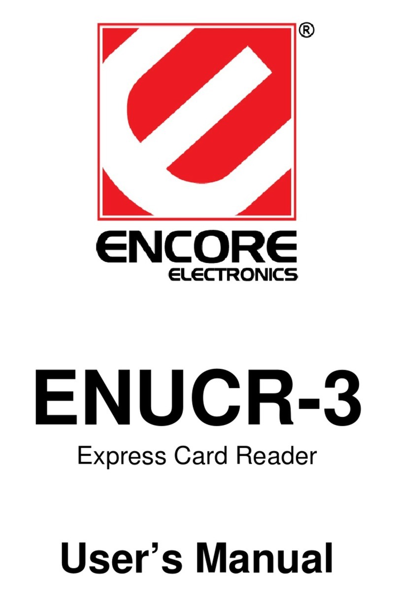 Encore ENUCR-3 user manual