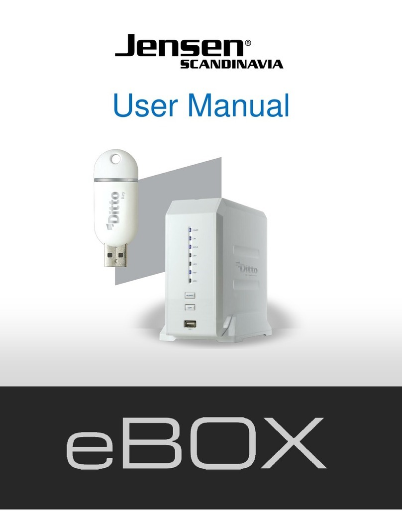 Jensen eBOX user manual