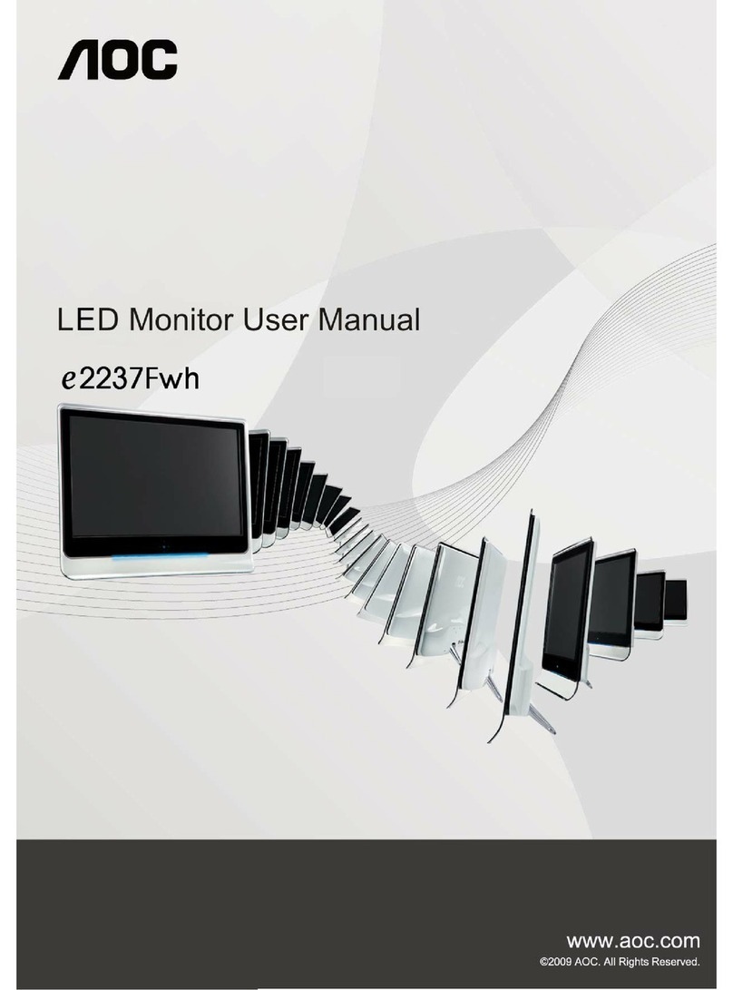 AOC E2237FWH - User manual