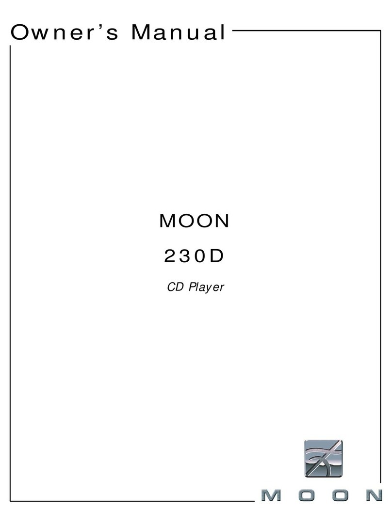 moon 230D owner's manual