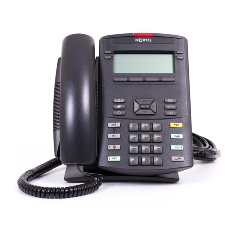 Nortel 1220 User manual