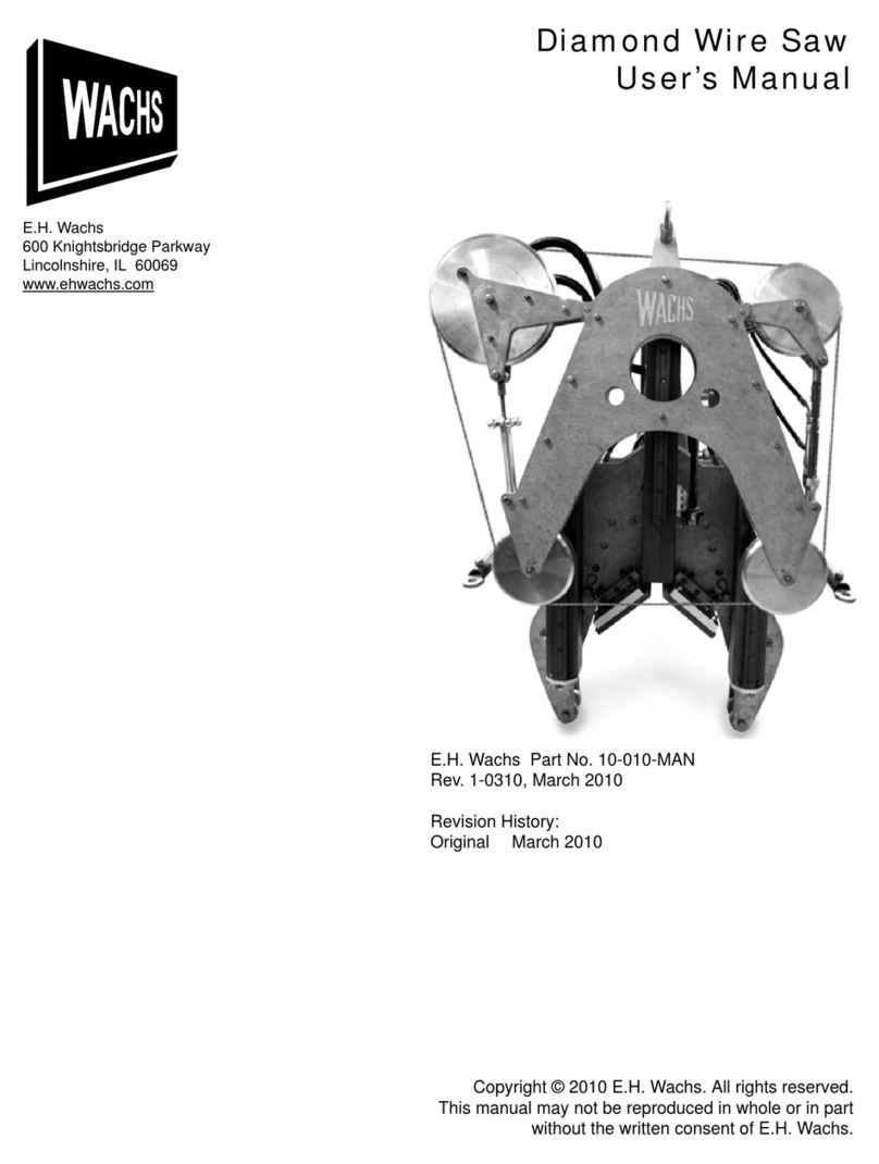 Wachs WS-8460 User manual