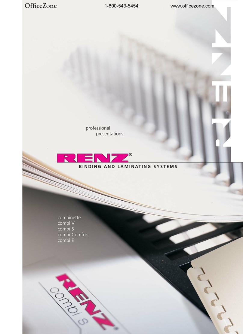 Office Zone RENZ Combi V User manual