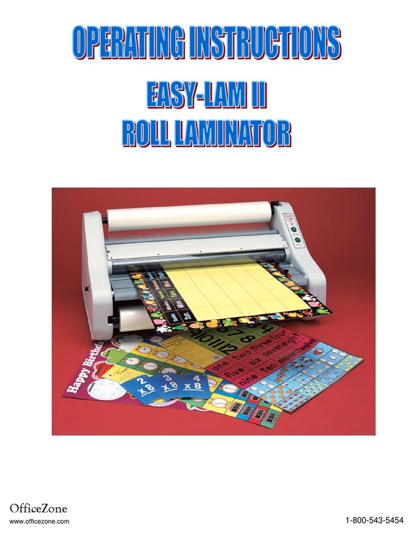 Office Zone Easy-Lam II User manual