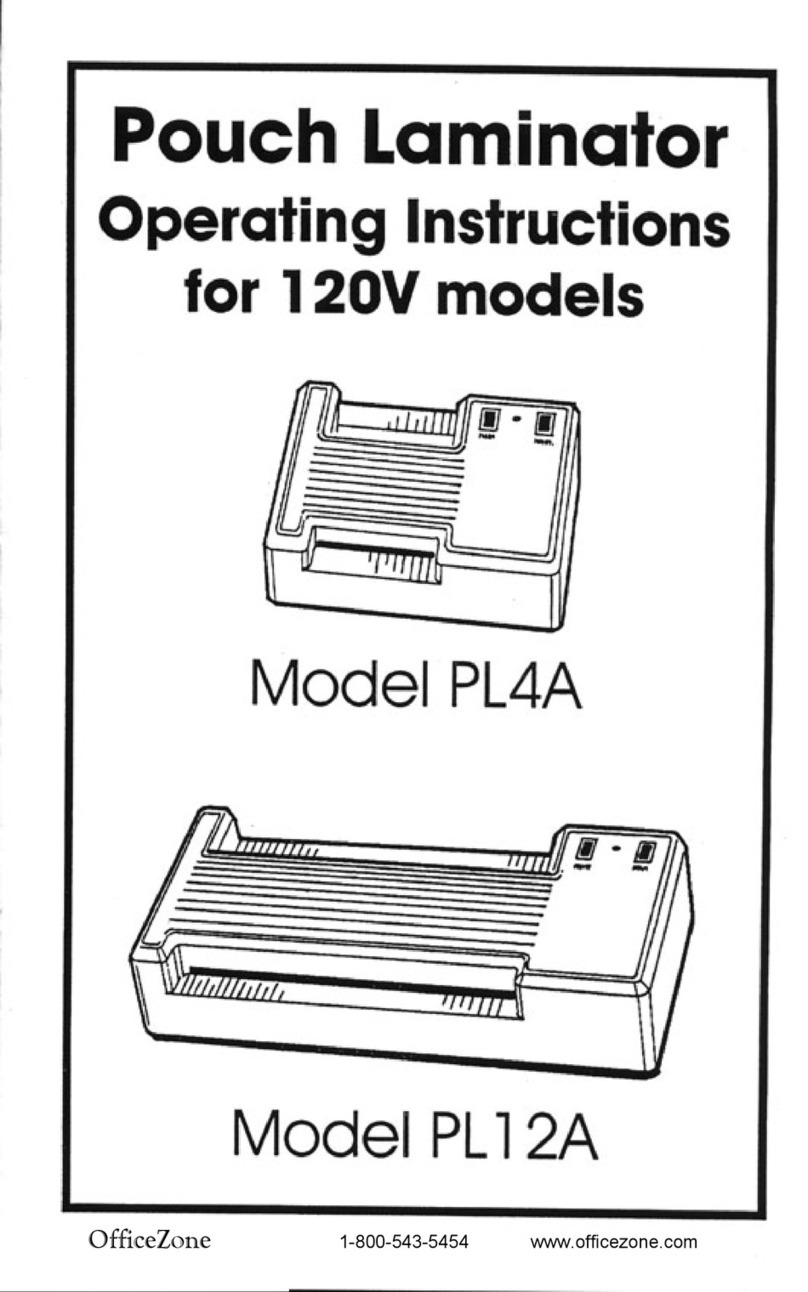 Office Zone PL4A User manual