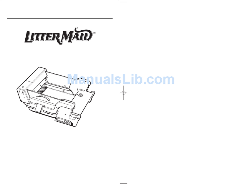 LitterMaid LM500 Installation and operation manual