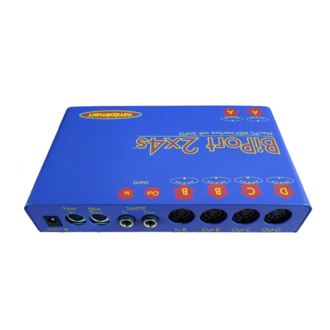 M-Audio Biport 2x4 User manual