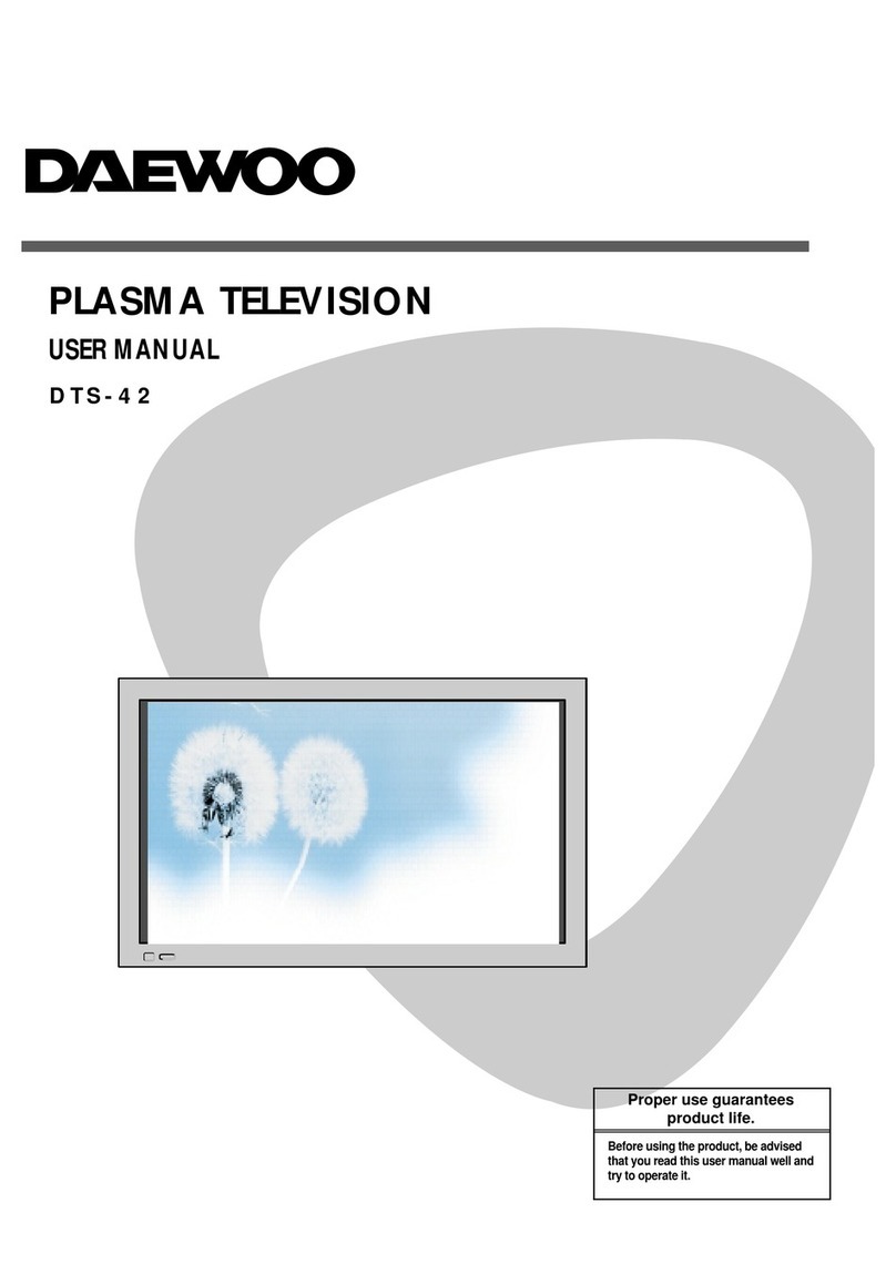 Daewoo PXT-42BSTD User manual