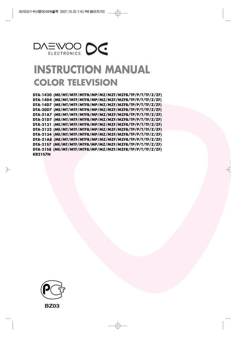 Daewoo DTA-1420ME User manual