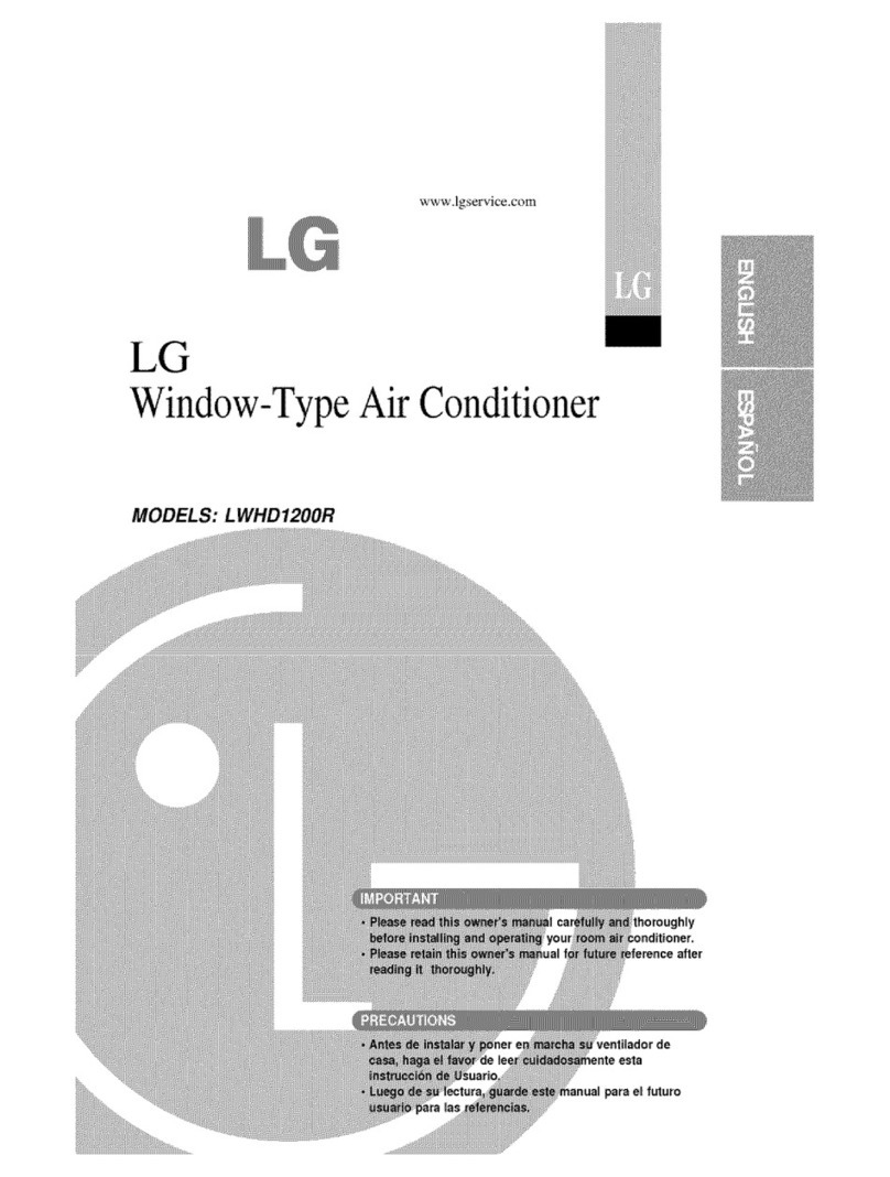 LG LWHD1200R User manual