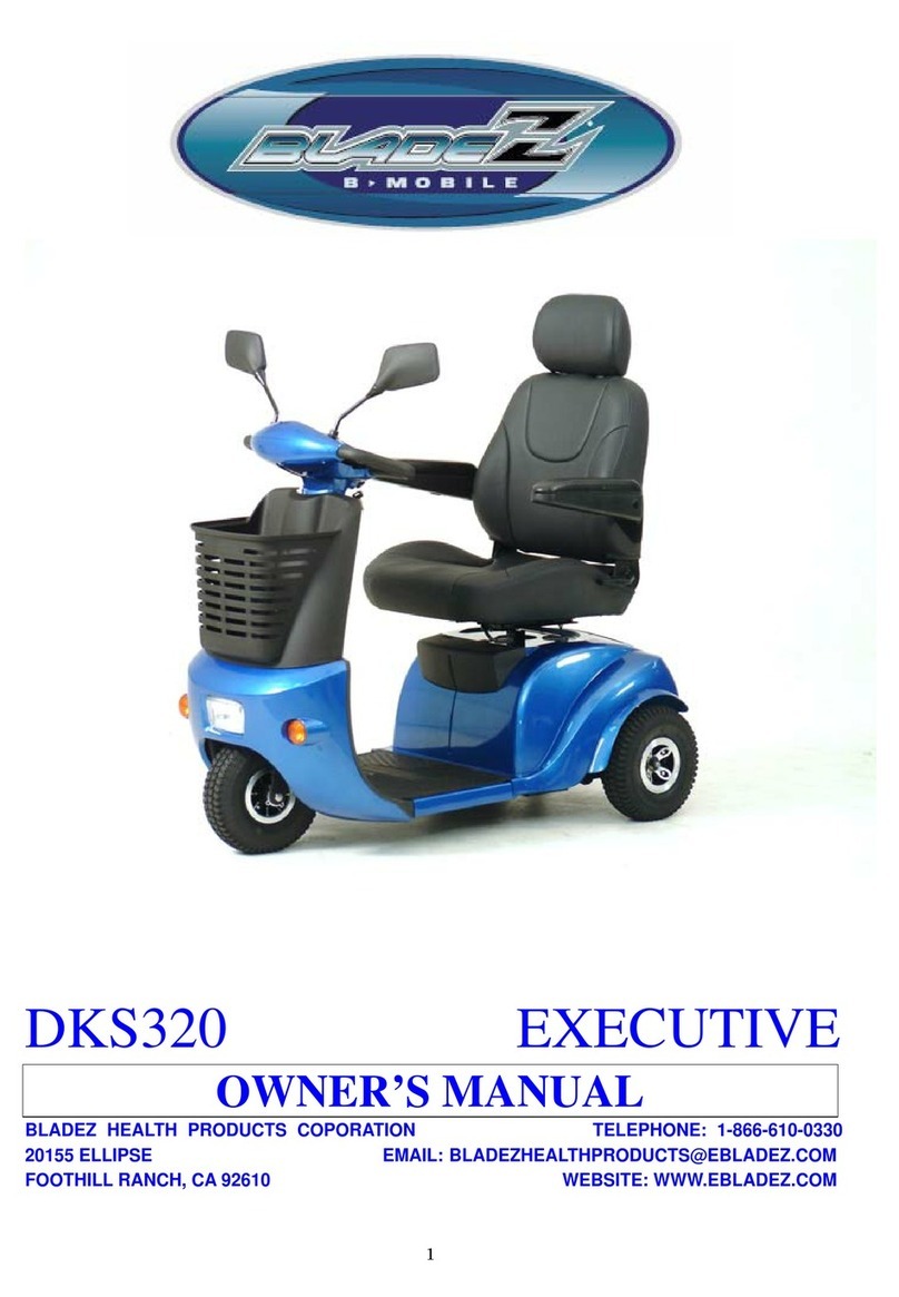 BLADEZ DKS320 EXECUTIVE User manual