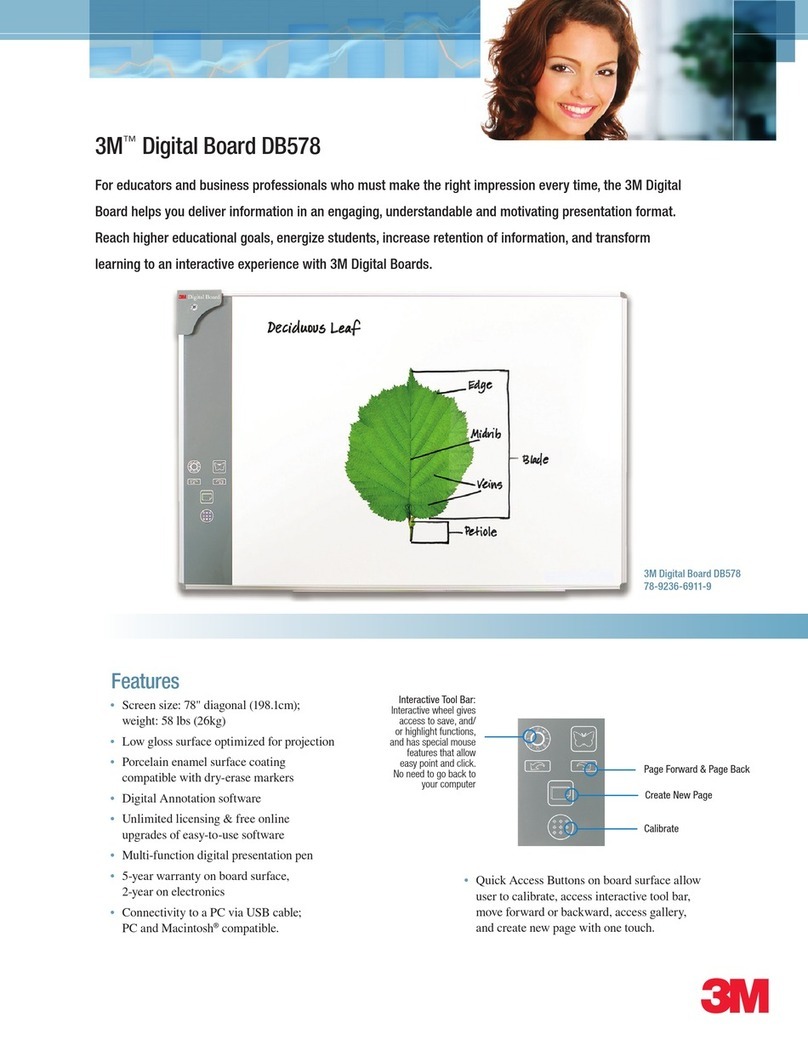 3M DB578 User manual