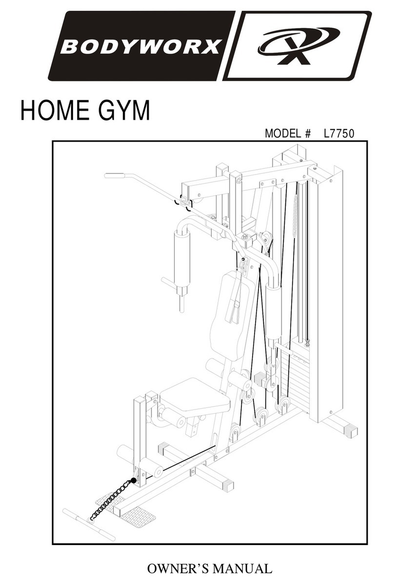 Bodyworx L7750 User manual Bodyworx L7750 User manual