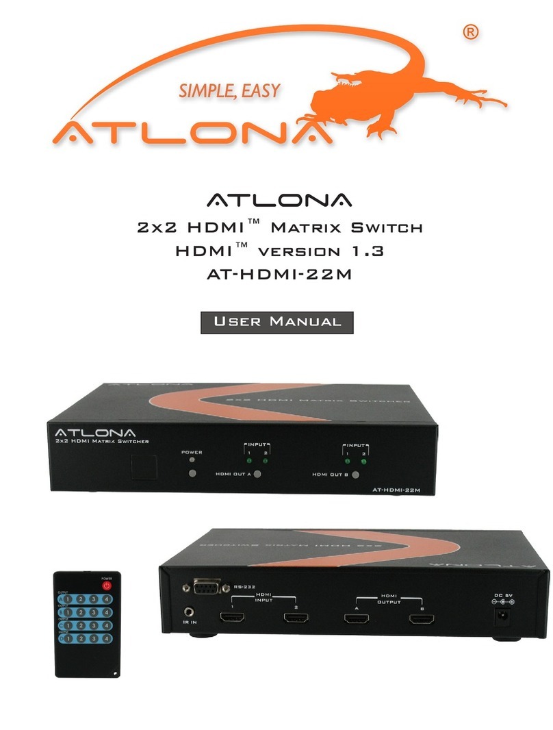 Atlona AT-HDMI-22M user manual