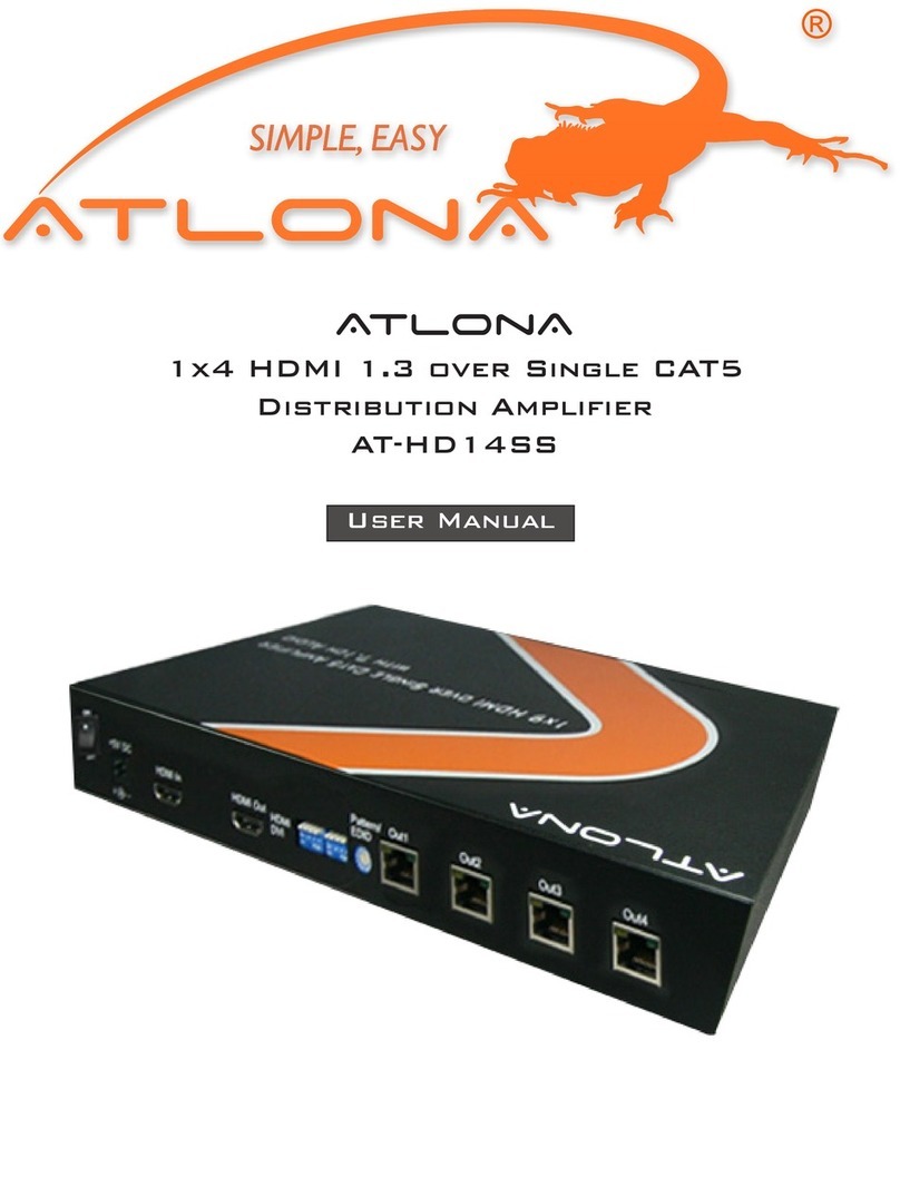 Atlona AT-HD14SS user manual